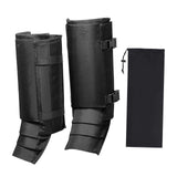 Maxbell Leg Gaiters Snake Gaiters Waterproof Leg Guards for Fishing Climbing Hunting 54cmx43cm Black