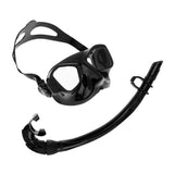 Maxbell Maxbell Scuba Diving Swimming Snorkeling Goggles Glasses Mask & Snorkel Set Black