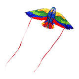 Maxbell Parrot Kite with 50M String Beach Kite for Garden Beach Family Outdoor Games Blue