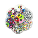 Maxbell Maxbell 700Pcs Doll Eyes Crafts Accessories for Stuffed Animals Making Crochet Dolls