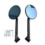 Maxbell 2x Motorcycle Bar End Mirrors Modified Blue Lens Rearview Mirror for NS125LA