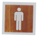 Maxbell Toilet Door Sign Prompt Sign Bathroom Sign for Public Place Bathroom Office