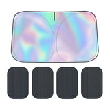 Maxbell Car Windshield Shade Decoration Heat Insulation for Summer Vehicle Auto Large and Side Shade