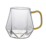 Maxbell Diamond Glass Teapot Cup Carafe Heat-resistant Water Jug Cup