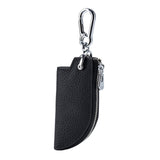 Maxbell Car Key Case Key Pouch Universal Remote Key Fob Holder Key Chain Zipper Case Black