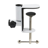 Maxbell C Clamp Base Stand Versatile Grip Table Lamp Microphone Arm Desk Clamp White