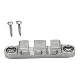 Maxbell String Retainer Metal with Screws for Electric Guitars Classical Guitar Bass 4.4CM