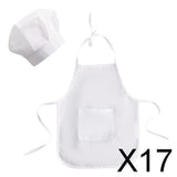 17xCotton Baby Newborn Photography Prop Pretend Chef Apron Set Boy Large