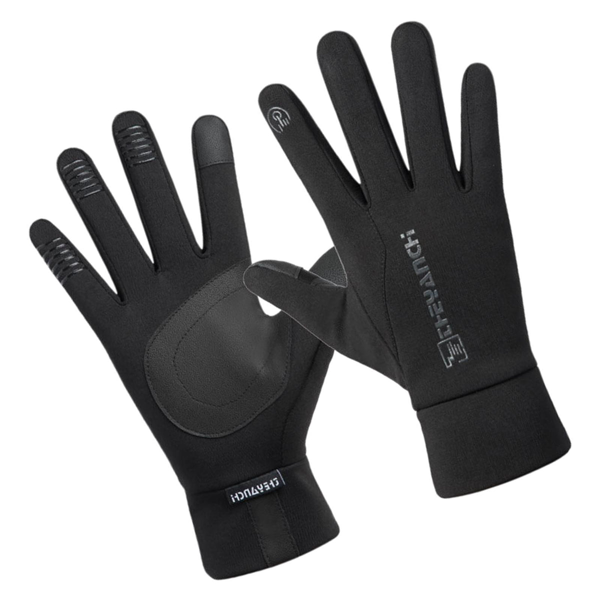 Maxbell Maxbell Full Finger Gloves Non-Slip Waterproof Thermal Winter Cycling Black L