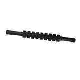Maxbell Massage Roller Stick Handheld 18.7 inch Muscle Roller for Belly Abdomen Back Black