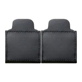 Maxbell 2x Seat Belt Adjuster Automobile PU Leather Comfort Children Neck Protection Hook and Loop