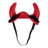 Maxbell Halloween Pet Adjustable Headdress Costumes Horn Decor Dog Cat Cosplay Hat