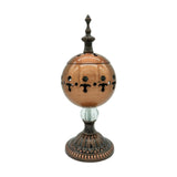 Maxbell Incense Burner Electric Zen Decor Censer Burner for Gift Office Red Bronze