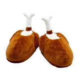 Maxbell Thanksgiving Turkey Slippers Soft Warm Flat Slippers for Home Party Carnival