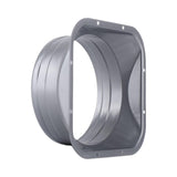 Maxbell Air Vent Duct Connector Flange Metal Galvanized Fittings Durable Replacement Large