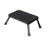 Maxbell Folding Step Stool Convenient Non Slip Footrest for Bedside Living Room Home Black
