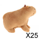 25xCapybara Toys Adorable Cute Wildlife Pup for Decor Birthday Girls Boys