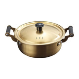 Maxbell Korean Ramen Cooking Pot with Lid Korean Instant Noodle Pot for Picnic Pasta 20cm
