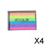 Maxbell 4xBody Painting Washable Face Paint for Festivals Adults Child Club Activities Style A