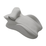 Maxbell Bed Wedge Pillow Sleeping Lie Cushion for Back Sleeping Lounging Office grey