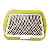 Maxbell Dog Potty Training Toilet Portable Puppy Pad Holder for Dormitory Home Bunny Yellow