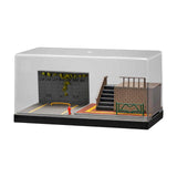 Maxbell 1/64 Model Car Display Case for Sports Car Simulation Backdrop Parking Space Style B