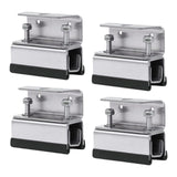 Maxbell Roof Rack Mount Kit Spare Part Automotive Accessories Van Roof Rack Brackets Single Hole 4pcs Set