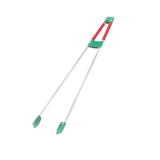 Maxbell Reaching Assist Tool Trash Garbage Picker Grabber for Floor Garden Trash Can Red