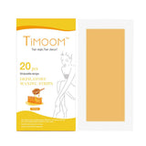 Maxbell Maxbell 20pcs Dual-sided Depilatory Waxing Strips Cold Wax Bikini Hair Remover Honey