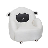 Maxbell 2in1 Kids Cartoon Sofa Bed, Soft Plush, Solid Wood, Safe & Space-Saving Sheep Roller