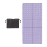 Maxbell Exercise Pilates Mat Gift Gymnastics Athletes Home Fitness Foldable Yoga Mat Deep Purple