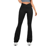 Maxbell Flare Yoga Pants Soft Breathable for Yoga Gym Workout Lightweight High Waist XXL