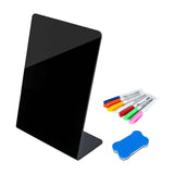 Maxbell Maxbell Mini Chalkboard Sign Erasable for Family Message Store Poster Display Bakery A5