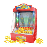 Maxbell Coin Pusher Machine Portable Arcade Tabletop Game for Boys Girls Party Favor