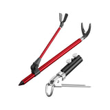 Maxbell Fishing Rod Holder Fishing Pole Holder for Fishing Box Seat Fisherman's Gift Red