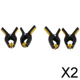 Maxbell 2x4Pcs Plastic Clip Fixture LCD Screen Fastening Clamp For Mobile Phone Repair