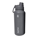 Maxbell Insulated Water Bottle 1180ml Outdoor Drinking Cup for Hiking Office Camping gray