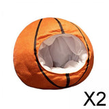 Maxbell 2xPlush Hat Photo Prop Funny Head Warmer for Festival Live Streaming Halloween