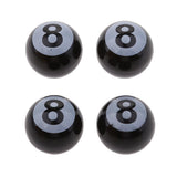 Maxbell 2xNumber 8 Universal Car Truck Tire/Wheel Bike Stem Air Valve Caps Covers