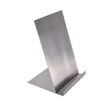 Maxbell Shirts Display Stand Stainless Steel Adults Shirt Support for Home Countertop silvery