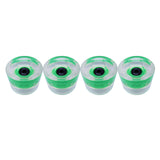 Maxbell Maxbell 70mm Skateboard Wheels Longboard LED for Street Skating Green Black