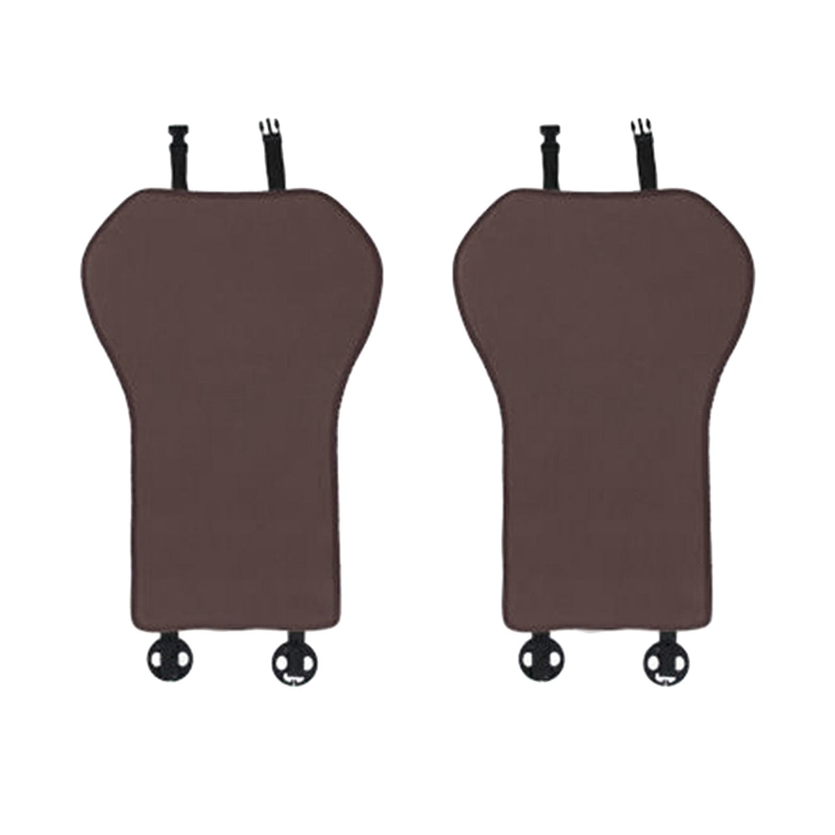 Maxbell Car Seat Covers Cushion Pad Comfortable for Byd Atto 3 Directly Replace 2 Front Seatbacks Coffee