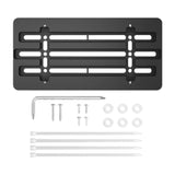 Generic Car Front License Plate Frame Holder Black Easily Install 12.7x7inch