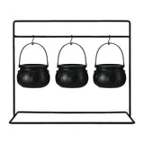 Maxbell 3Pcs Halloween Decorations Witches Cauldron Serving Bowls for Party Supplies