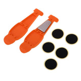 Maxbell Bicycle Tire Repair Kits Bike Tyre Levers and Patches Tool Set orange - Aladdin Shoppers