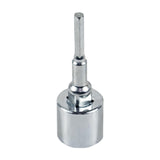 Maxbell Jack Socket Repair Spare Parts Jack Drill Adapter for Outdoor Garage Vehicle Silver 160g