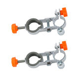 Maxbell 2 Pieces Fishing Chair Umbrella Holder Accessory Umbrella Clamp Stand Holder Orange
