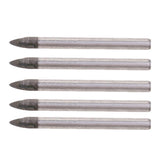 Maxbell 10pcs Triangular Drill Bits Set Tiles Ceramic Glass  Opener