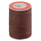 Maxbell 0.8mm Round Polyester Waxed Thread Sewing Stitching DIY Craft Dark Brown - Aladdin Shoppers
