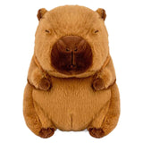 Capybara Stuffed Animal Plush Toy Decoration for Boys Girls Kids Adults with Burger Bag 45cm